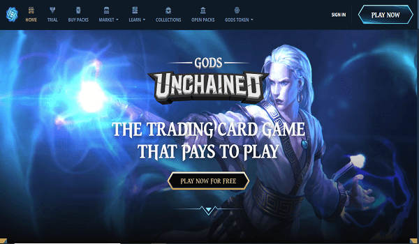 Gods Unchained Is A Tactical Trading Card Game