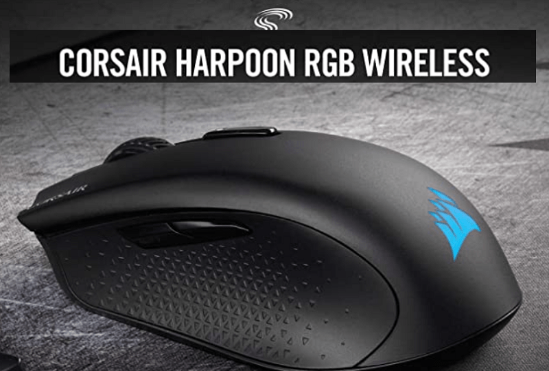 Corsair Harpoon - Best Wireless Mice With Lightning Fast Transmissions