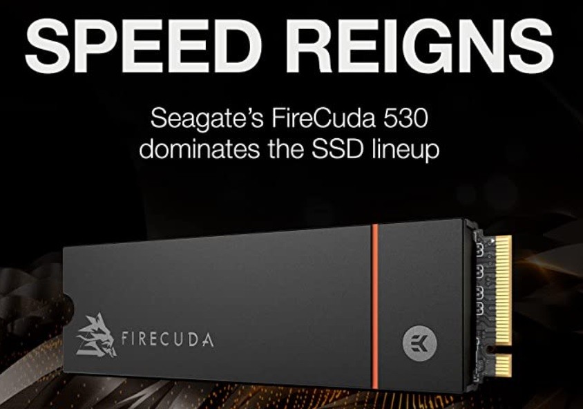 Seagate Firecuda 530 Solid State Drive - M.2 PCIe Gen4 ×4 NVMe For Gaming. 