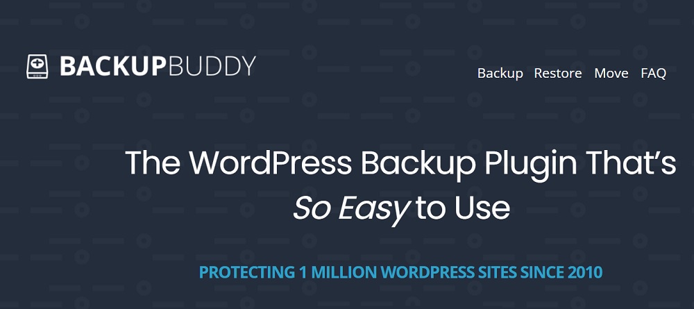 BackupBuddy - The Best WordPress Backup Plugin For Database And Files Backup