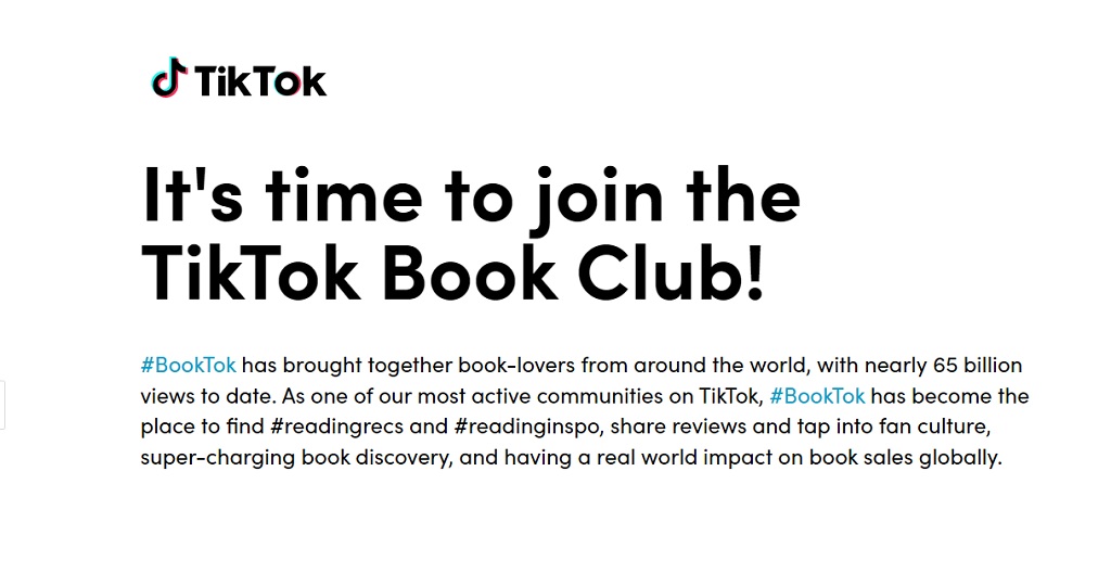 Fighting Boycotts, Amazon Helps TikTok's Book Club 