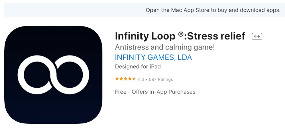 Infinity Loop Quietest and most relaxing fun game on Apple Watch