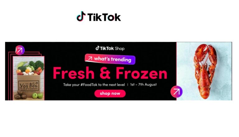 Order Fresh Food Online Using TikTok In The UK
