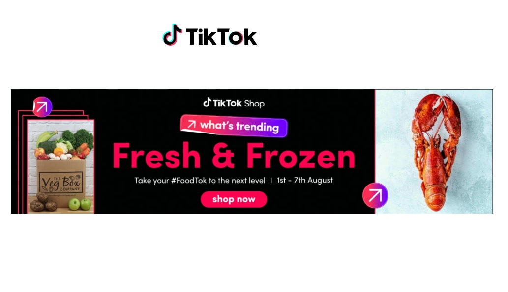 Order Fresh Food Online Using TikTok In The UK