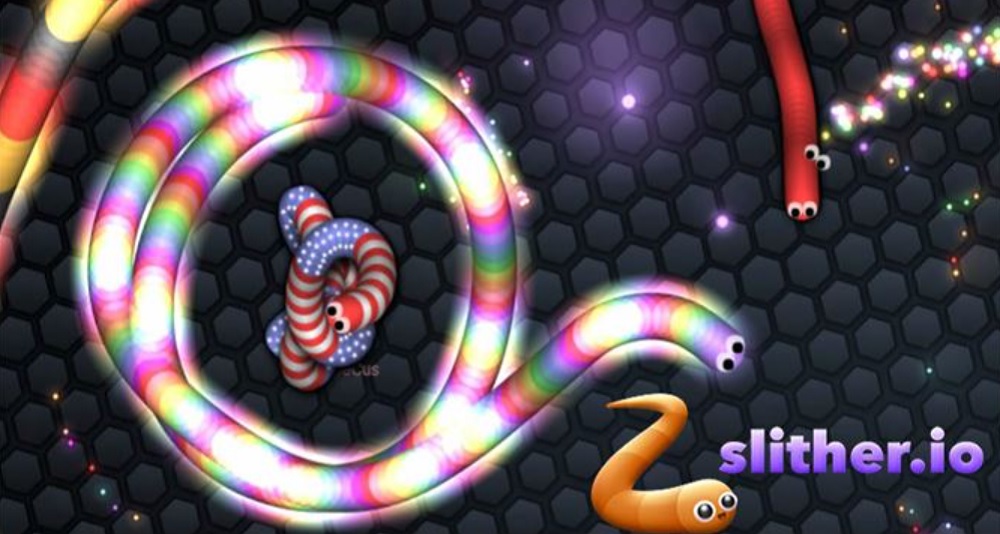 Slither.io A Snake Game With Speed & Energy Boosters