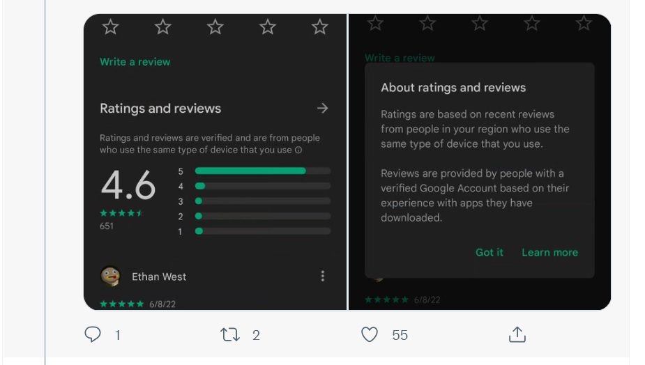 Importance of The New Google Play Reviews Feature