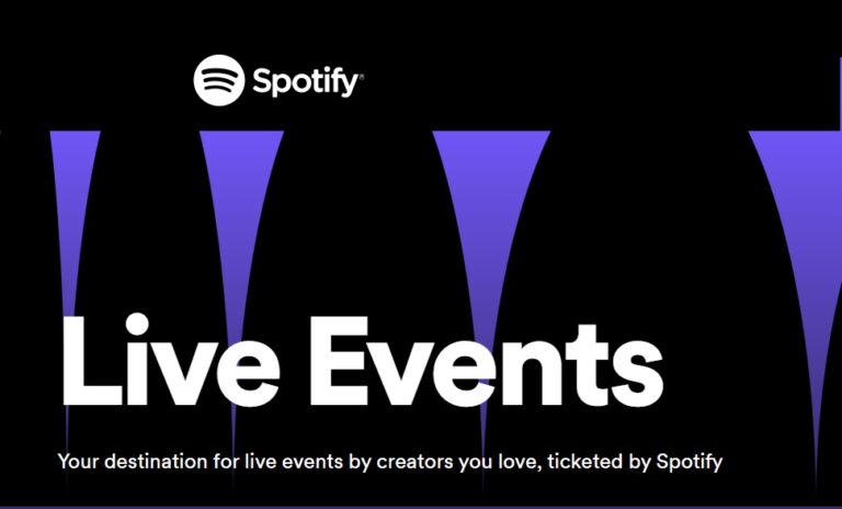 Spotify Music Events Tickets Can Be Bought Directly From “Tickets Spotify” Website