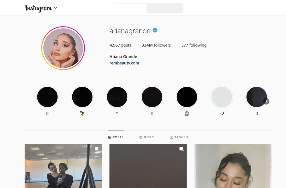Ariana Grande (@arianagrande) Pop Singer Recognized For Her Vocal Ranges