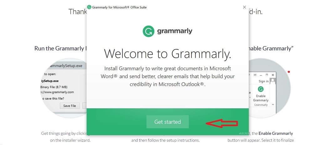 How To Install Grammarly On Word For Windows Step 4