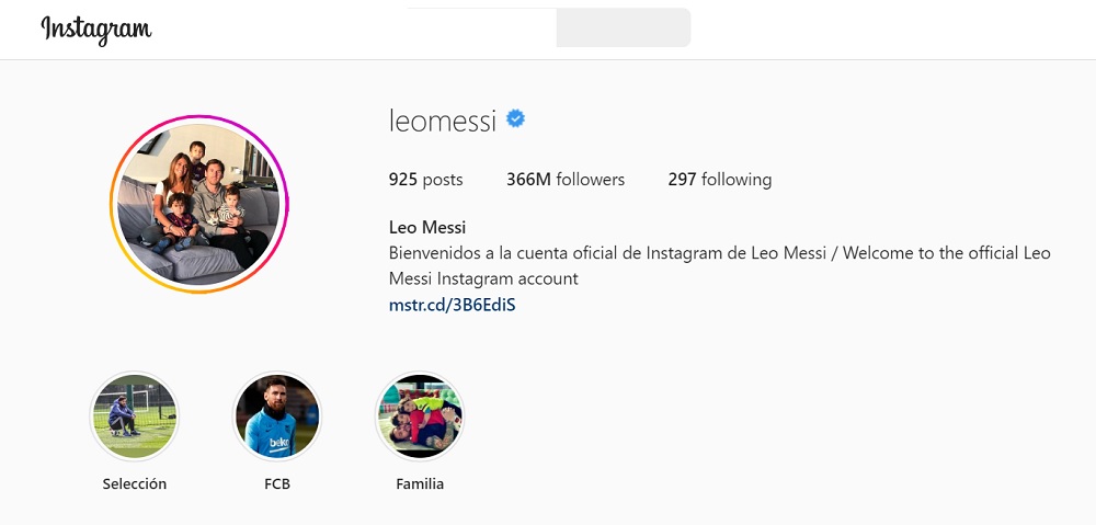 Lionel Messi (@leomessi)- The Argentinian Footballer With Seven Ballon dOr Awards
