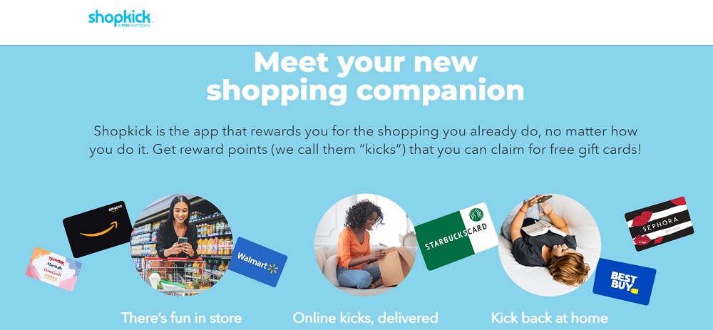 Shopkick students' shopping friends and earn rewards