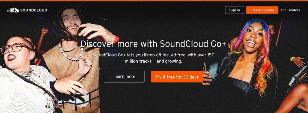 Soundcloud Music App Discover trending artists, play songs and share your favorite playlists