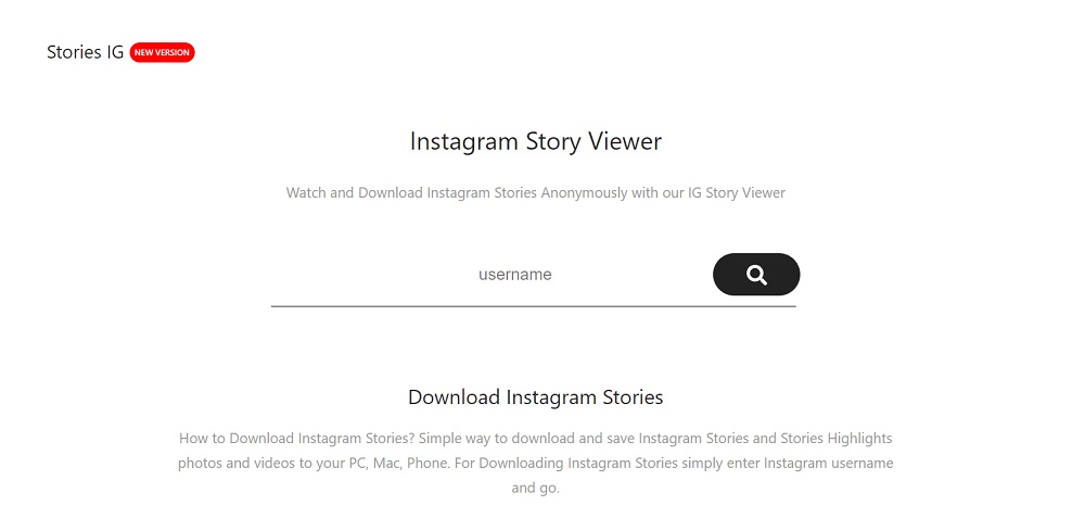 Stories IG Free Anonymous Instagram Story Viewers