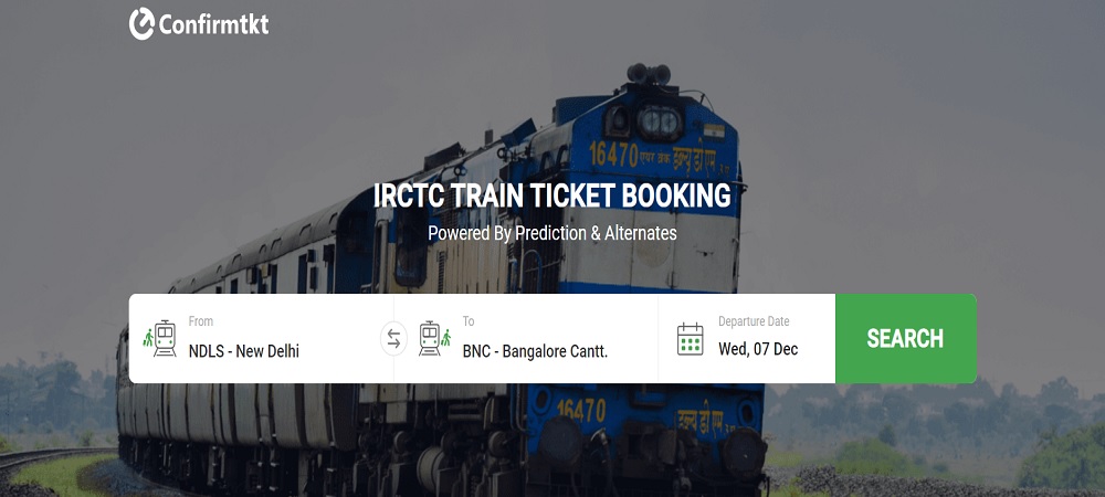 ConfirmTkt Best Train Ticket Booking Apps In India