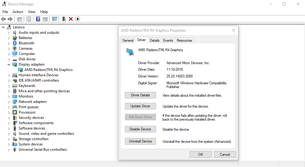 Reinstalling The Graphic Driver
